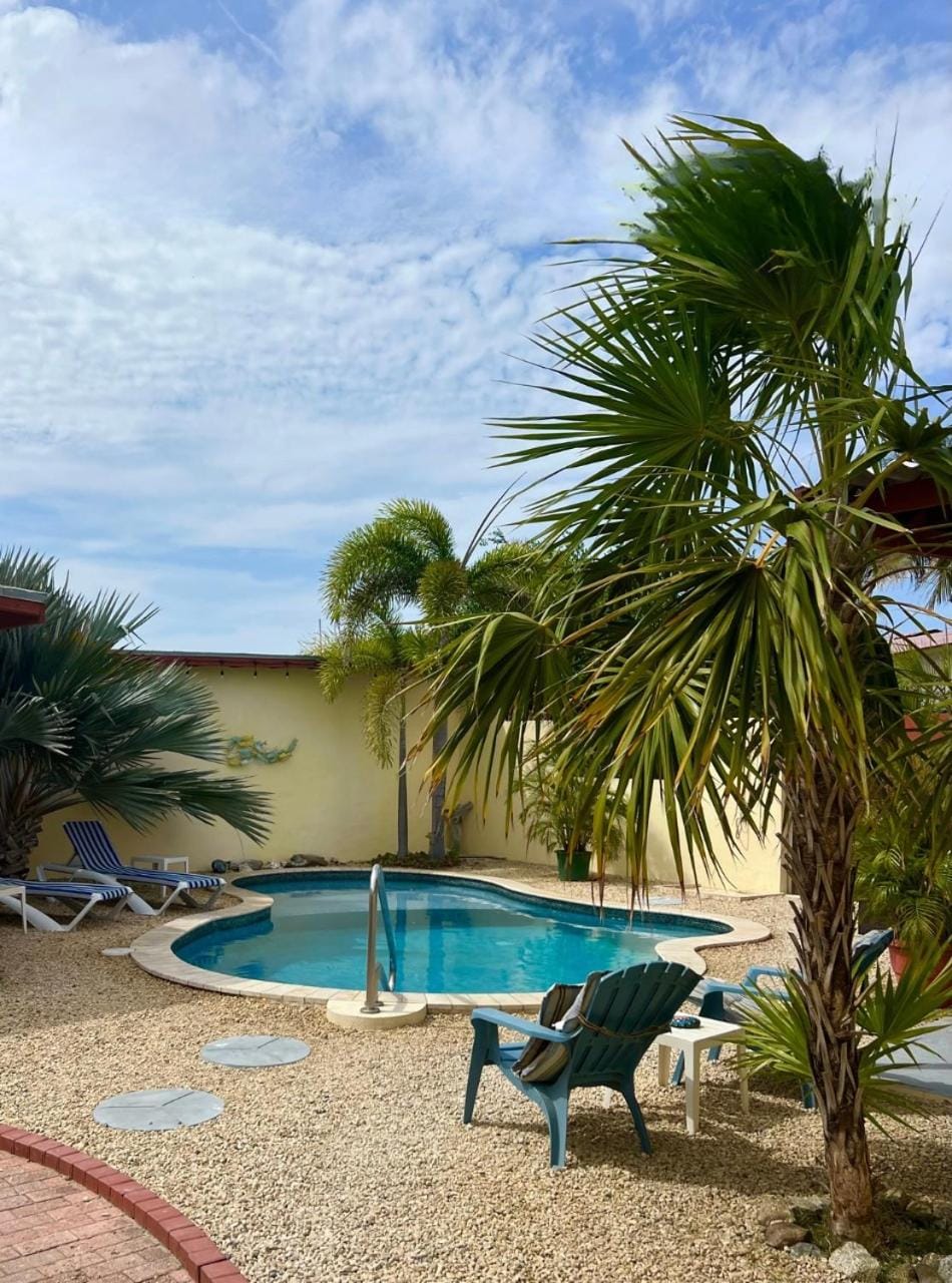 Pool view, Swimming pool, Swimming pool, sunbed