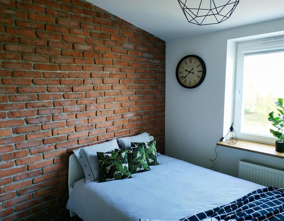 Bed, Photo of the whole room, Bedroom, Inner courtyard view