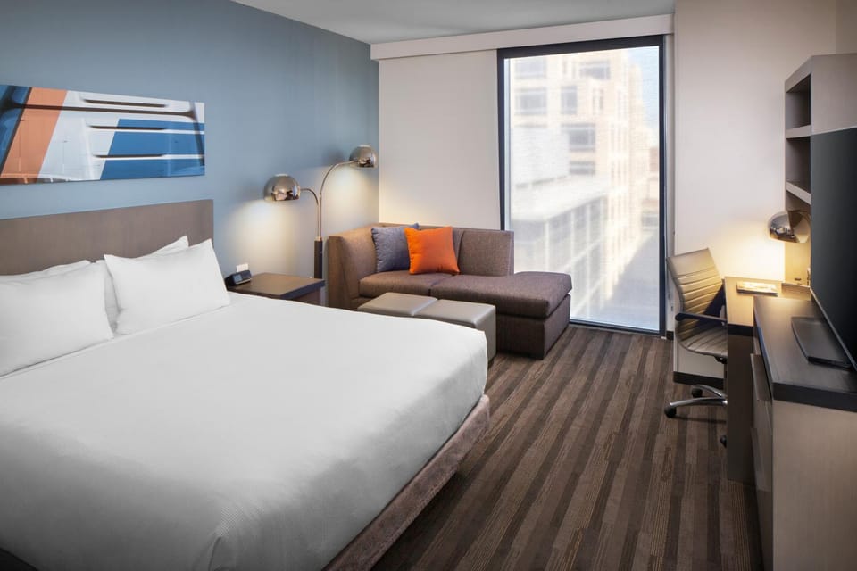 Bed, TV and multimedia