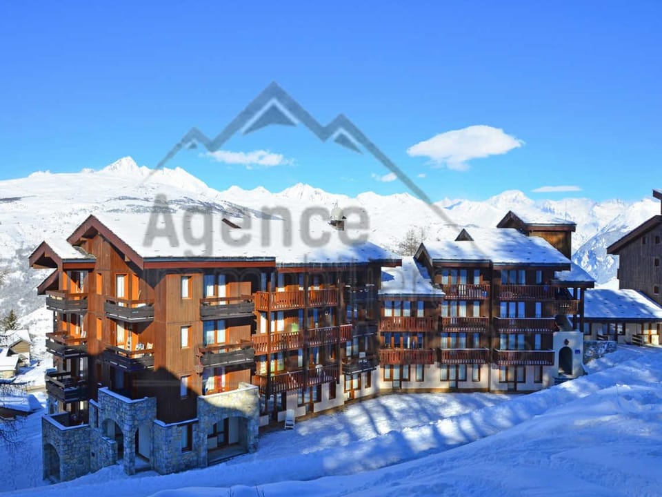 Studio cabine cosy avec balcon, bien équipé, accès rapide aux pistes et commerces – Montchavin Les Coches - FR-1-329-10 Cabin in Landry