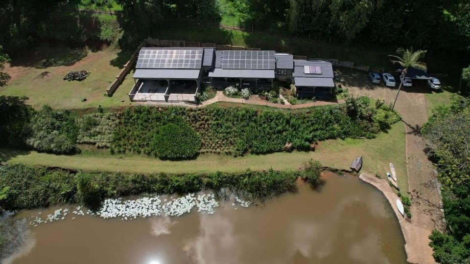 Property building, Bird's eye view, Lake view