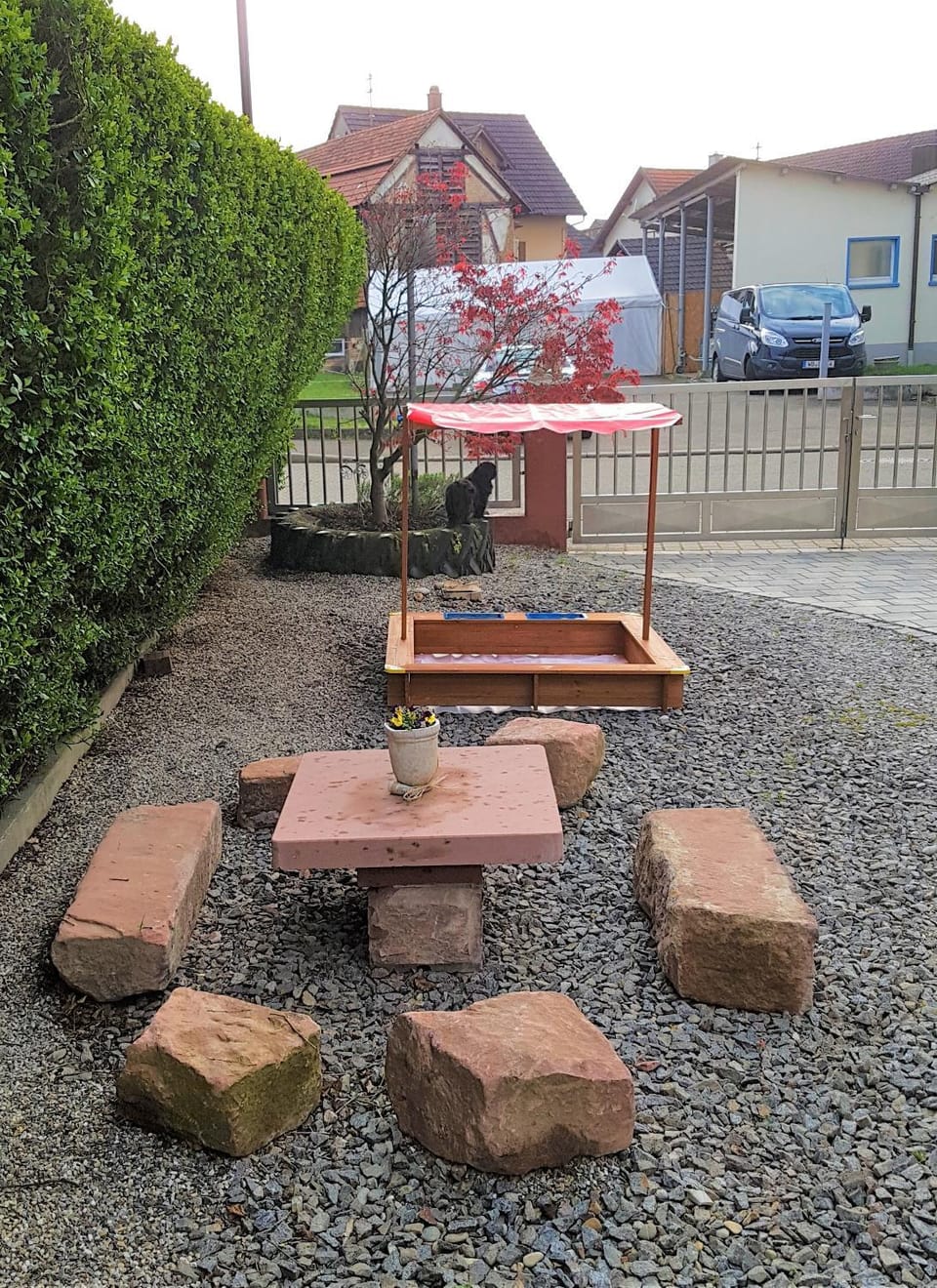 Patio, Children play ground
