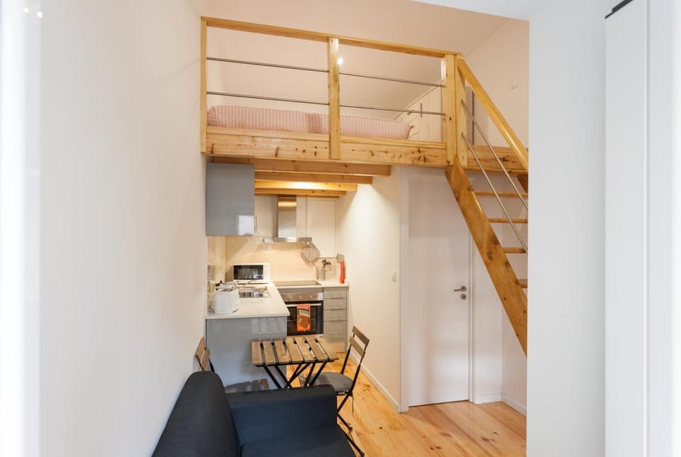 Kitchen or kitchenette, Living room