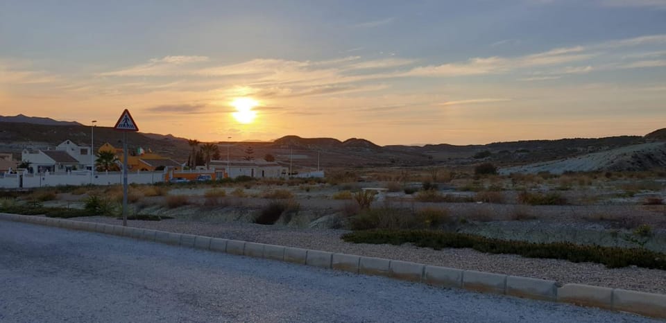 Neighbourhood, Natural landscape, Hiking, Sunset