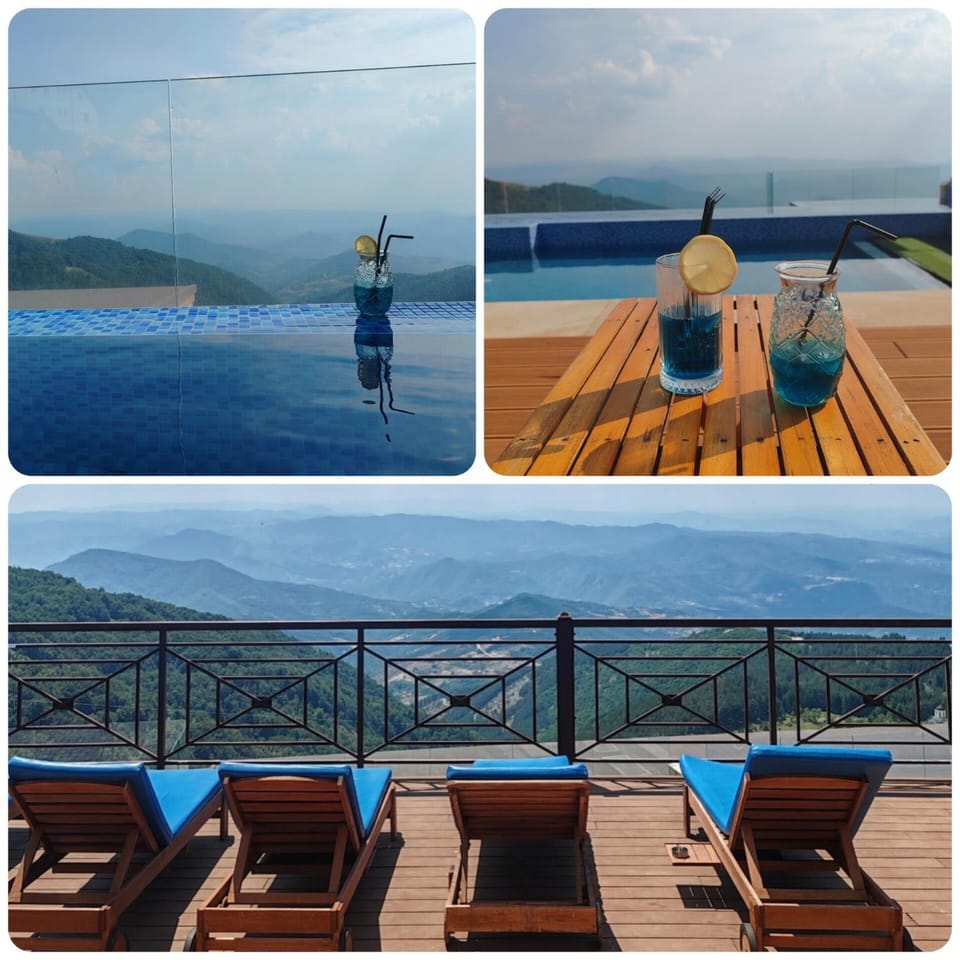 Day, Natural landscape, Mountain view, Pool view, Swimming pool