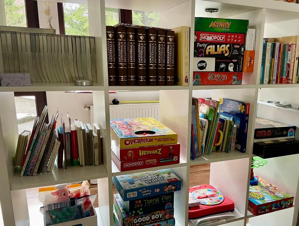 Game Room, Library