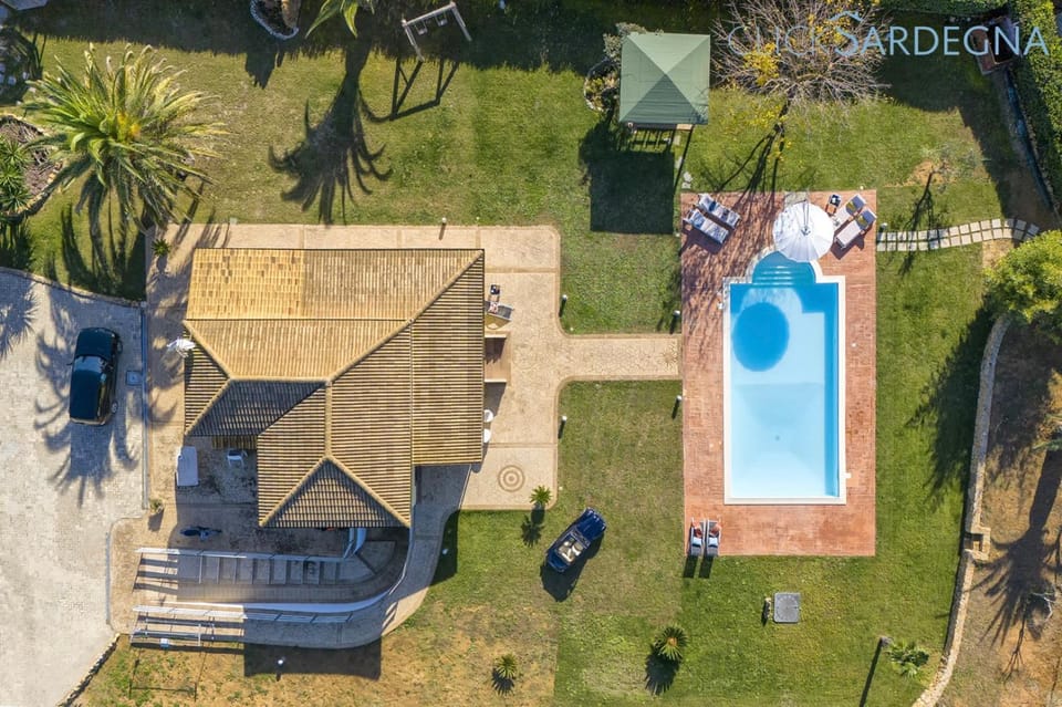 Bird's eye view, Garden, Garden view, Pool view, Swimming pool, sunbed