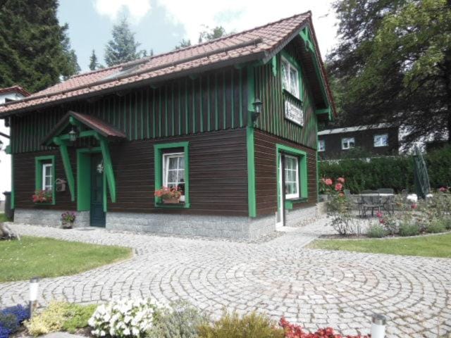Property building, Garden view
