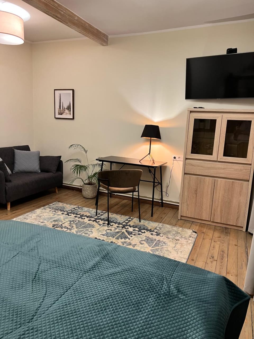 Communal lounge/ TV room, TV and multimedia, Photo of the whole room, Seating area, Bedroom