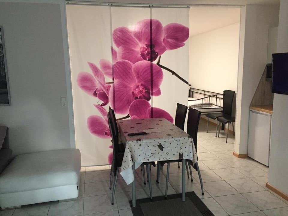 TV and multimedia, Kitchen or kitchenette, Living room, Seating area, Dining area