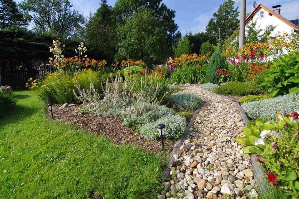 Spring, Day, Natural landscape, Garden, Garden view