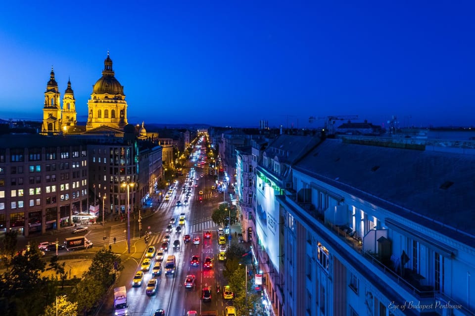Property building, Nearby landmark, Bird's eye view, Balcony/Terrace, Balcony/Terrace, City view, Landmark view