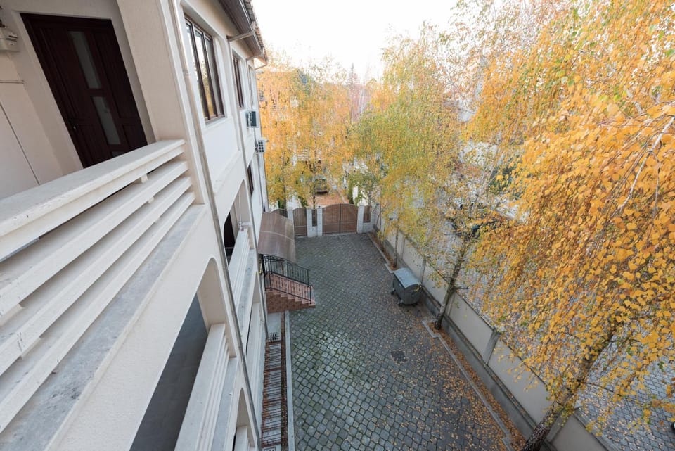 Property building, Garden view