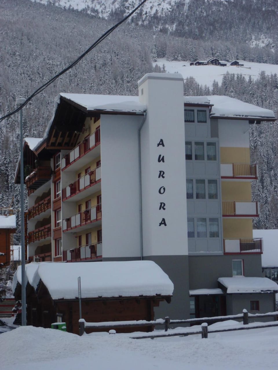 Facade/entrance, Winter