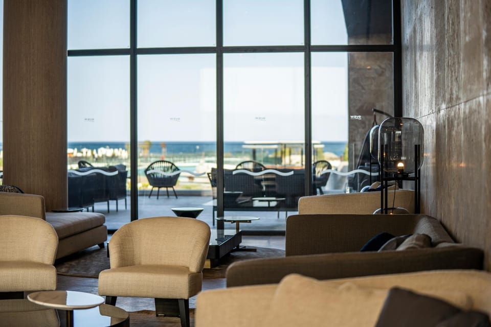 Lounge or bar, Seating area, Sea view