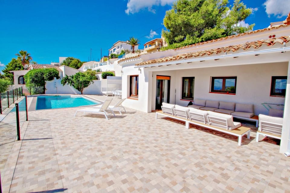 Suerte - sea view villa with private pool in Moraira Villa in Marina Alta