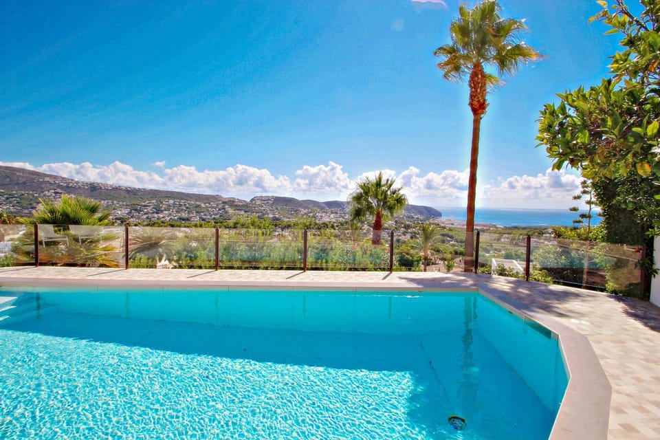 Suerte - sea view villa with private pool in Moraira Villa in Marina Alta