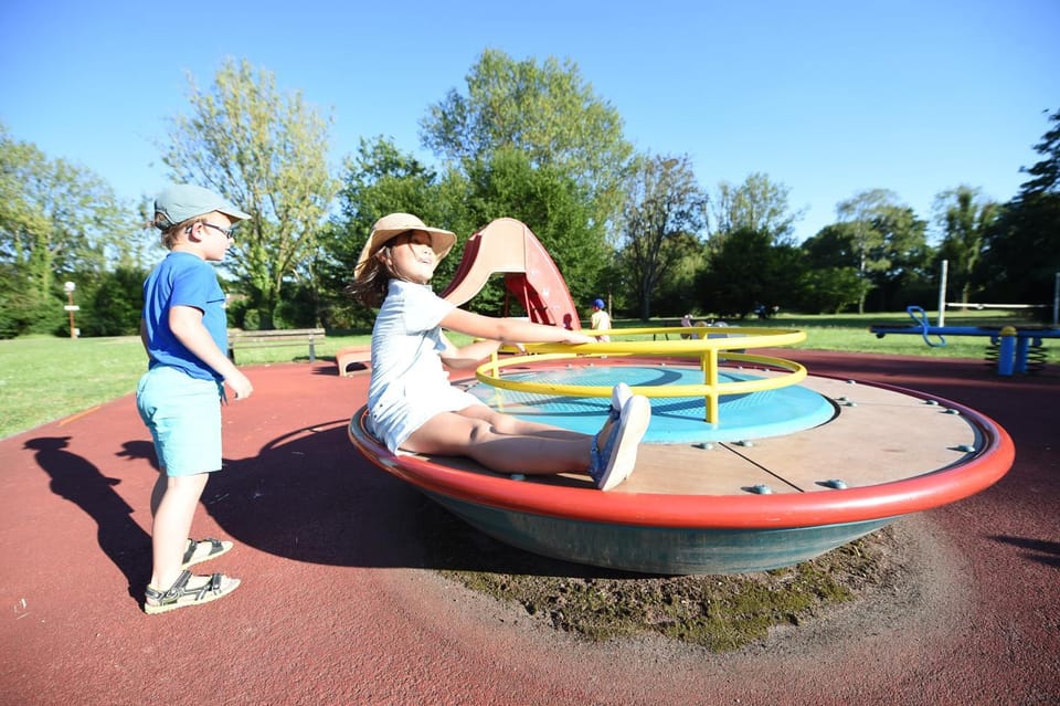Children play ground, Garden