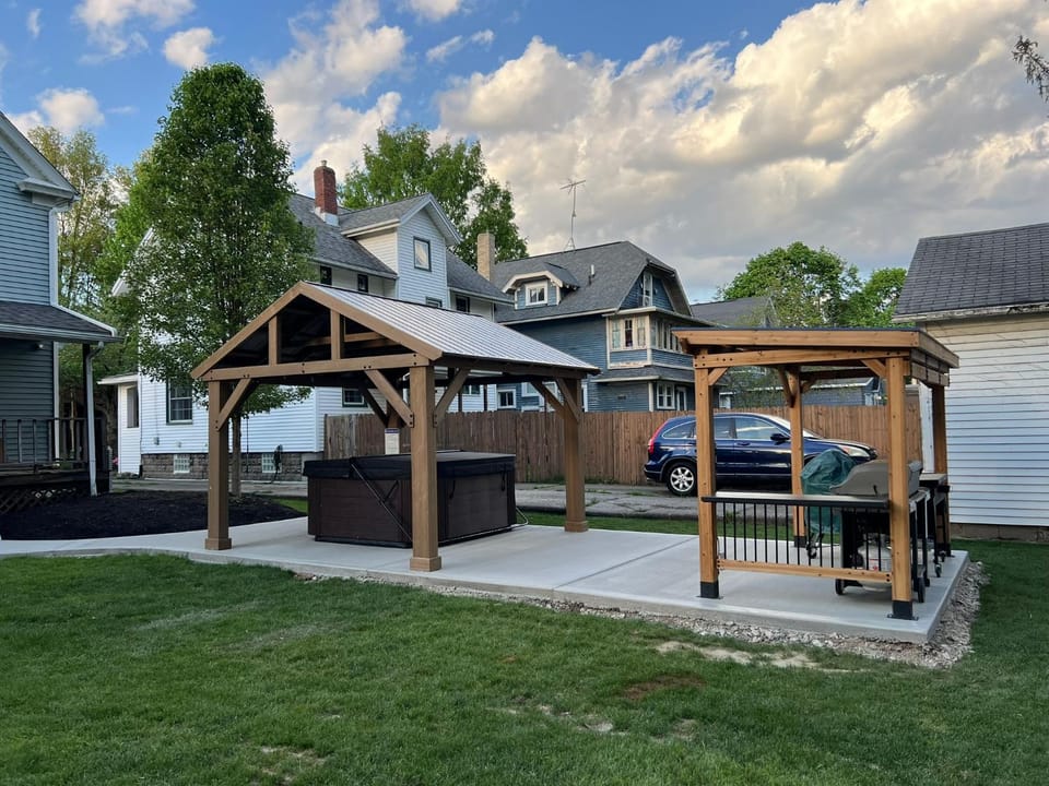 BBQ facilities, Hot Tub