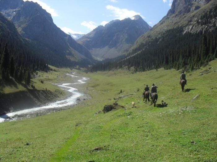 Natural landscape, Mountain view
