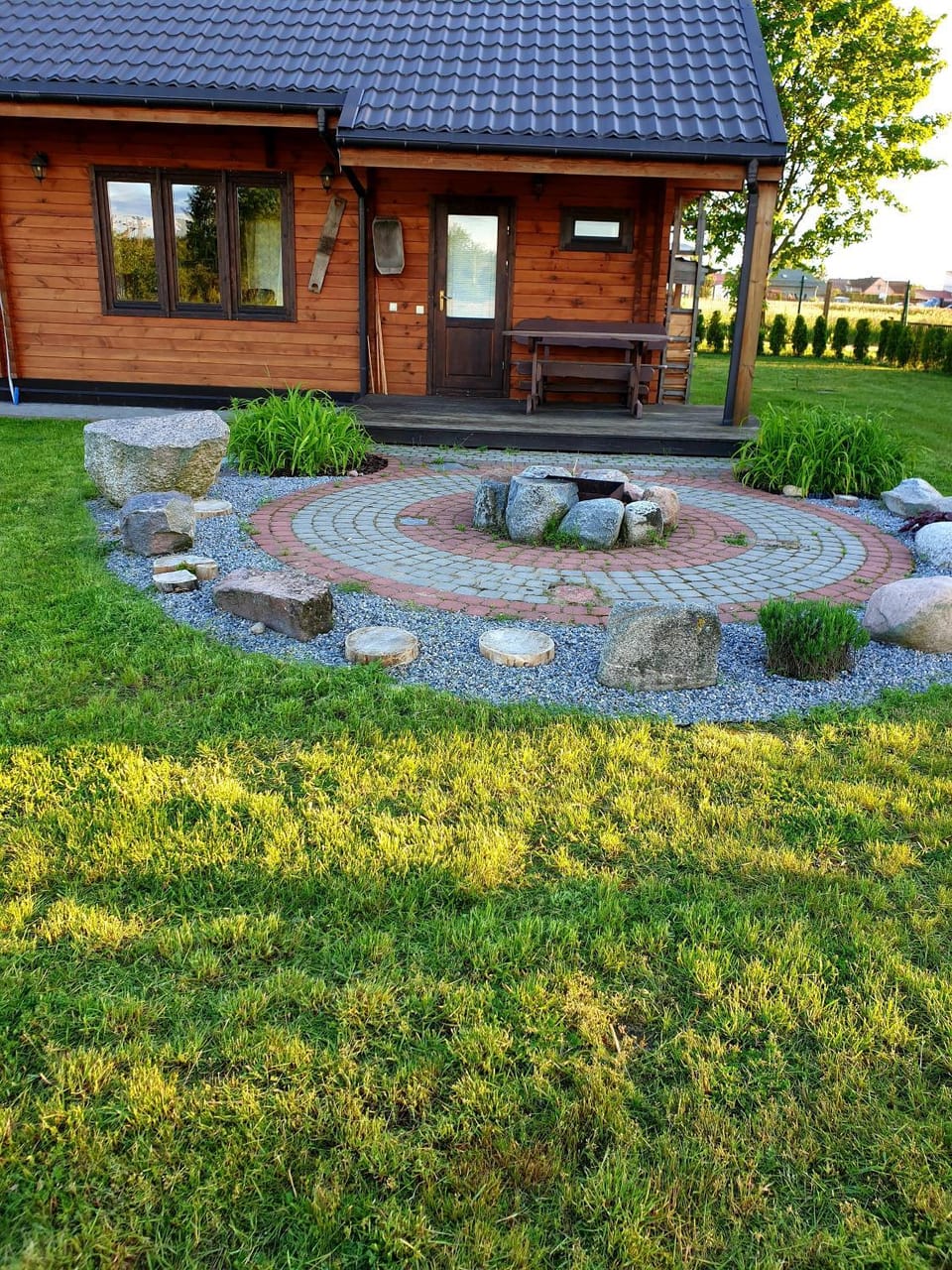 Property building, Garden