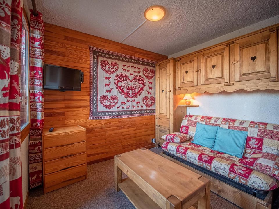 Studio cosy à 80m des remontées et 100m des commerces à Valmorel - FR-1-356-198 Apartment in Les Avanchers-Valmorel