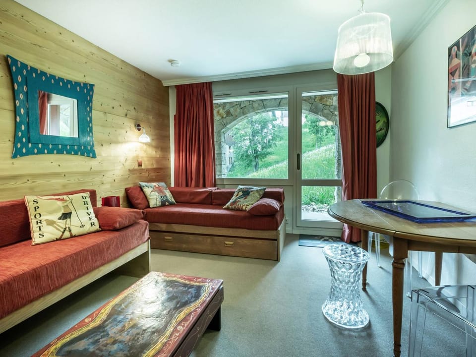 Studio confortable proche des pistes avec terrasse aux Avanchers-Valmorel - FR-1-356-265 Apartment in Les Avanchers-Valmorel