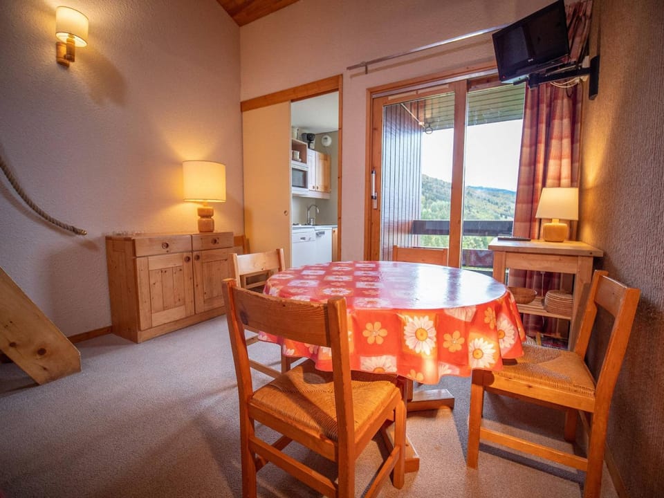 Valmorel : Duplex cosy au pied des pistes, balcon, animaux admis ! Apartment in Les Avanchers-Valmorel