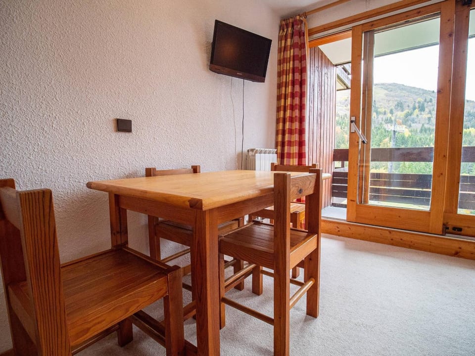 Studio cabine au pied des pistes avec animaux acceptés à Valmorel - FR-1-356-304 Cabin in Les Avanchers-Valmorel