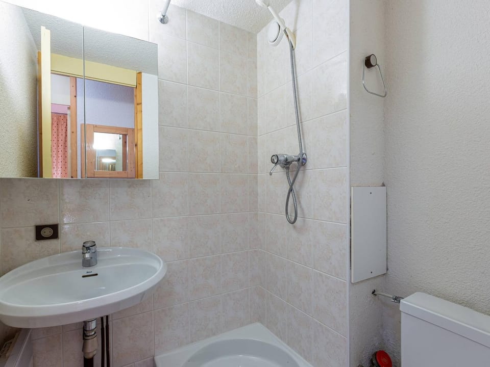 Studio cabine avec terrasse, accès direct aux pistes, idéal familles - FR-1-356-305 Cabin in Les Avanchers-Valmorel