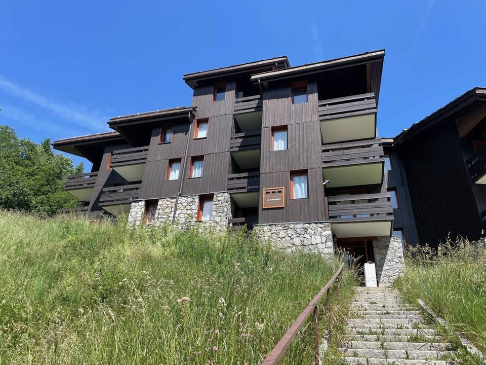 Appartement calme à Valmorel, animaux admis, 5 personnes - FR-1-356-337 Apartment in Les Avanchers-Valmorel
