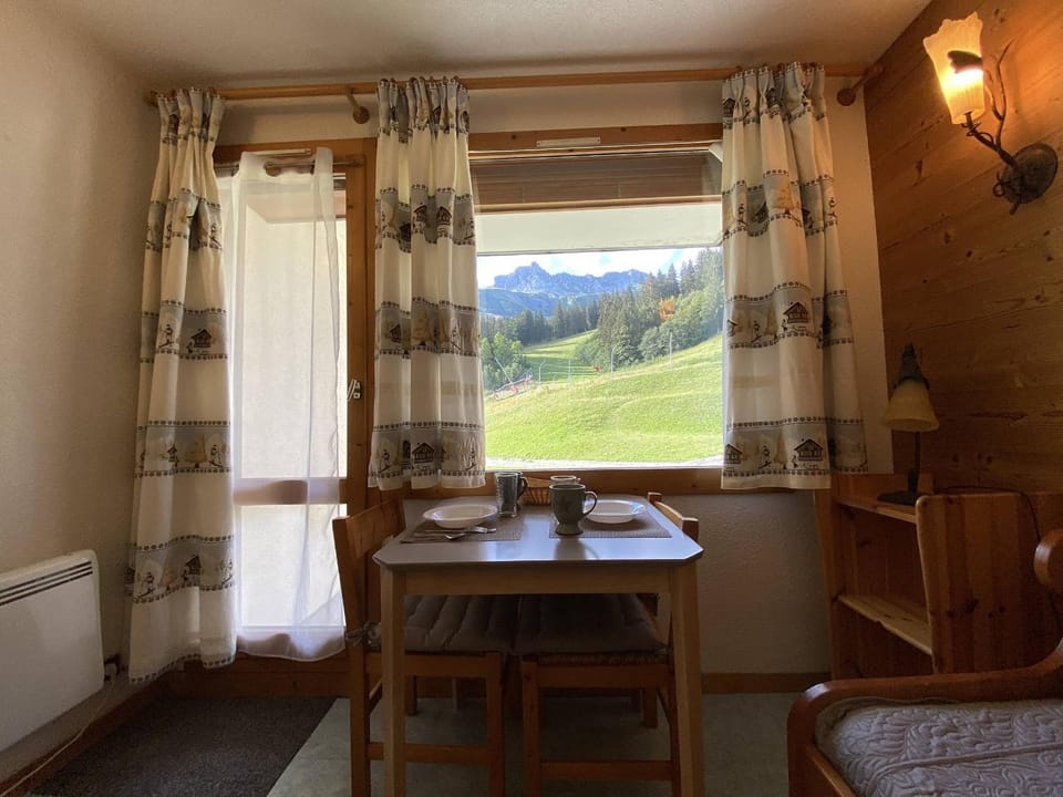 Studio cosy près des pistes à Valmorel, animaux admis - FR-1-356-349 Apartment in Les Avanchers-Valmorel