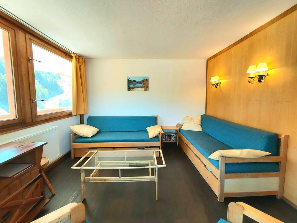 Grand appartement 8 pers. à Plagne Centre, balcon, animaux admis - FR-1-351-11 Apartment in Mâcot-la-Plagne
