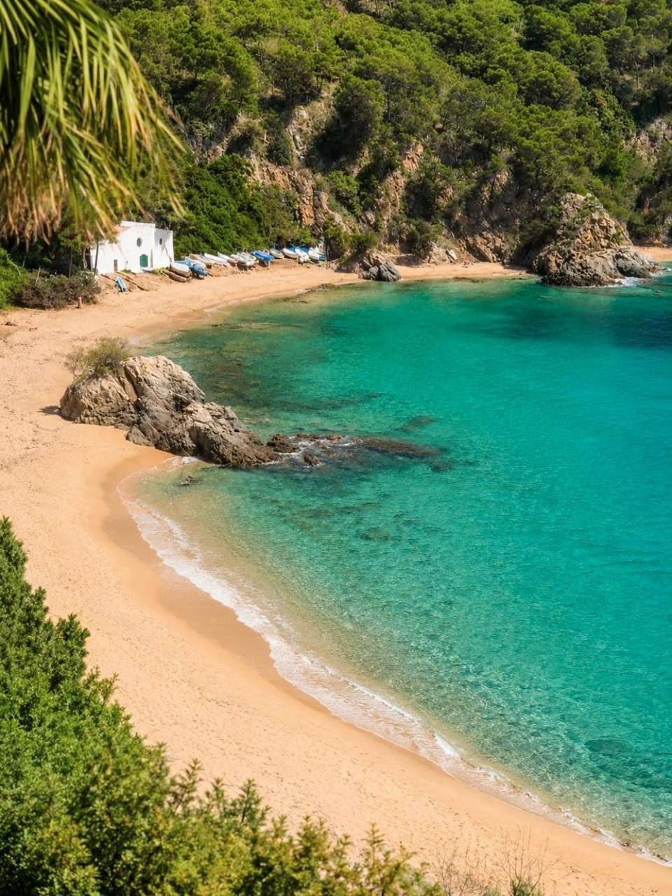 Cala Canyelles Villa & Private Studio with Garden House in Selva