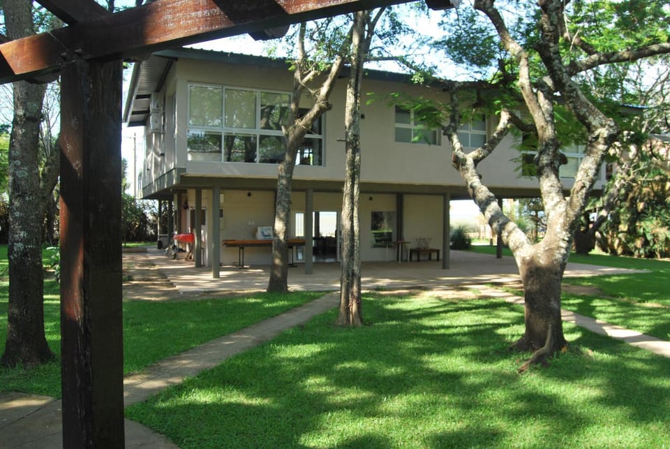 Property building, Garden view