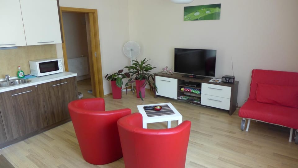 Communal lounge/ TV room, Kitchen or kitchenette, Living room, Decorative detail, kitchen