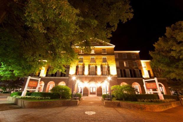 Property building, Night