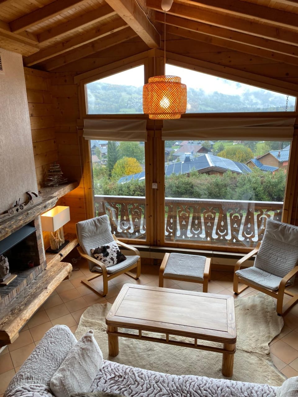 Les Oiseaux Bleus Chalet in Morillon
