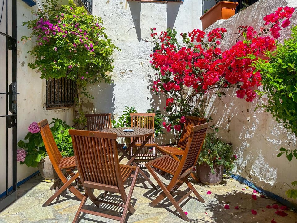 Patio, Spring, Day