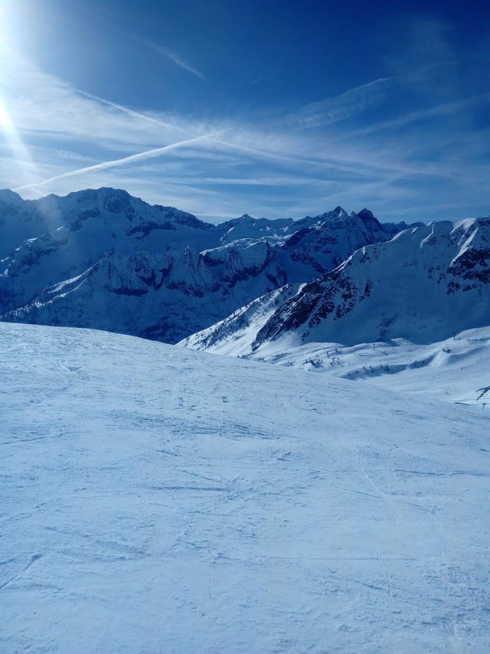 Natural landscape, Winter, Skiing, Hiking, Mountain view