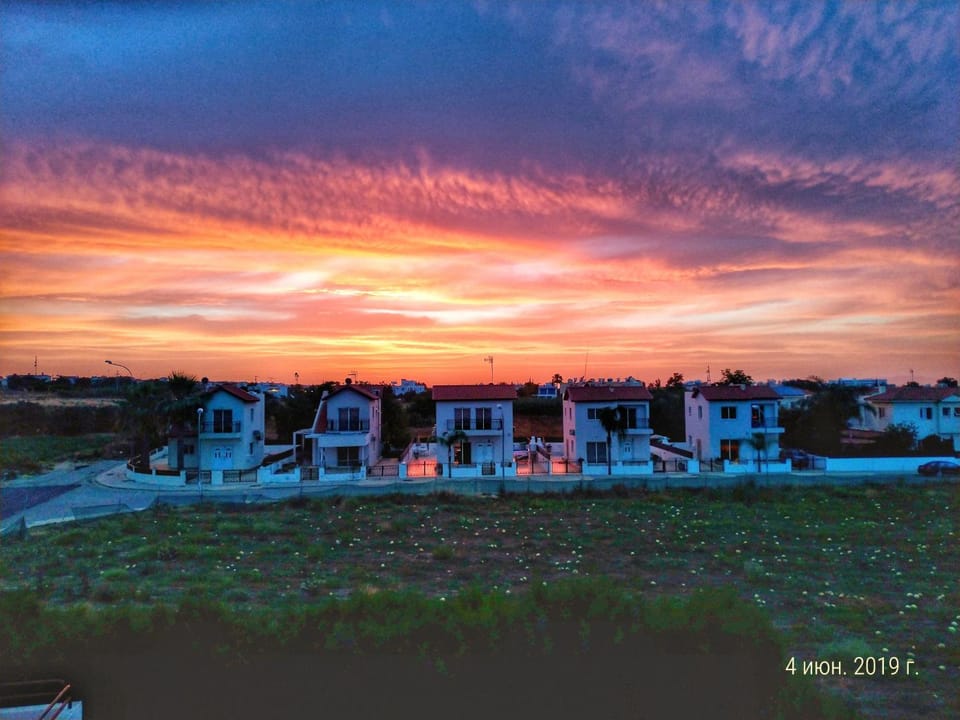 Natural landscape, Sunset