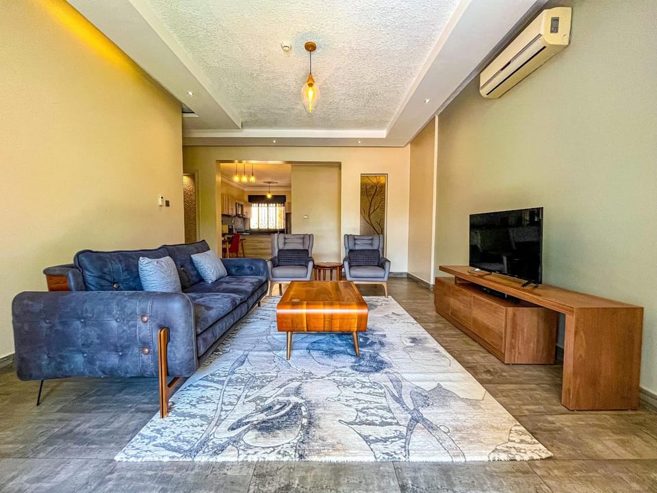 Living room, air conditioner