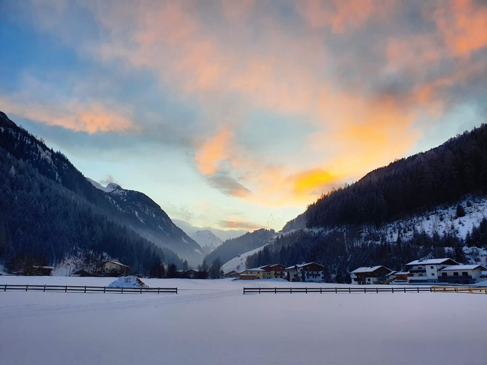 Natural landscape, Sunset