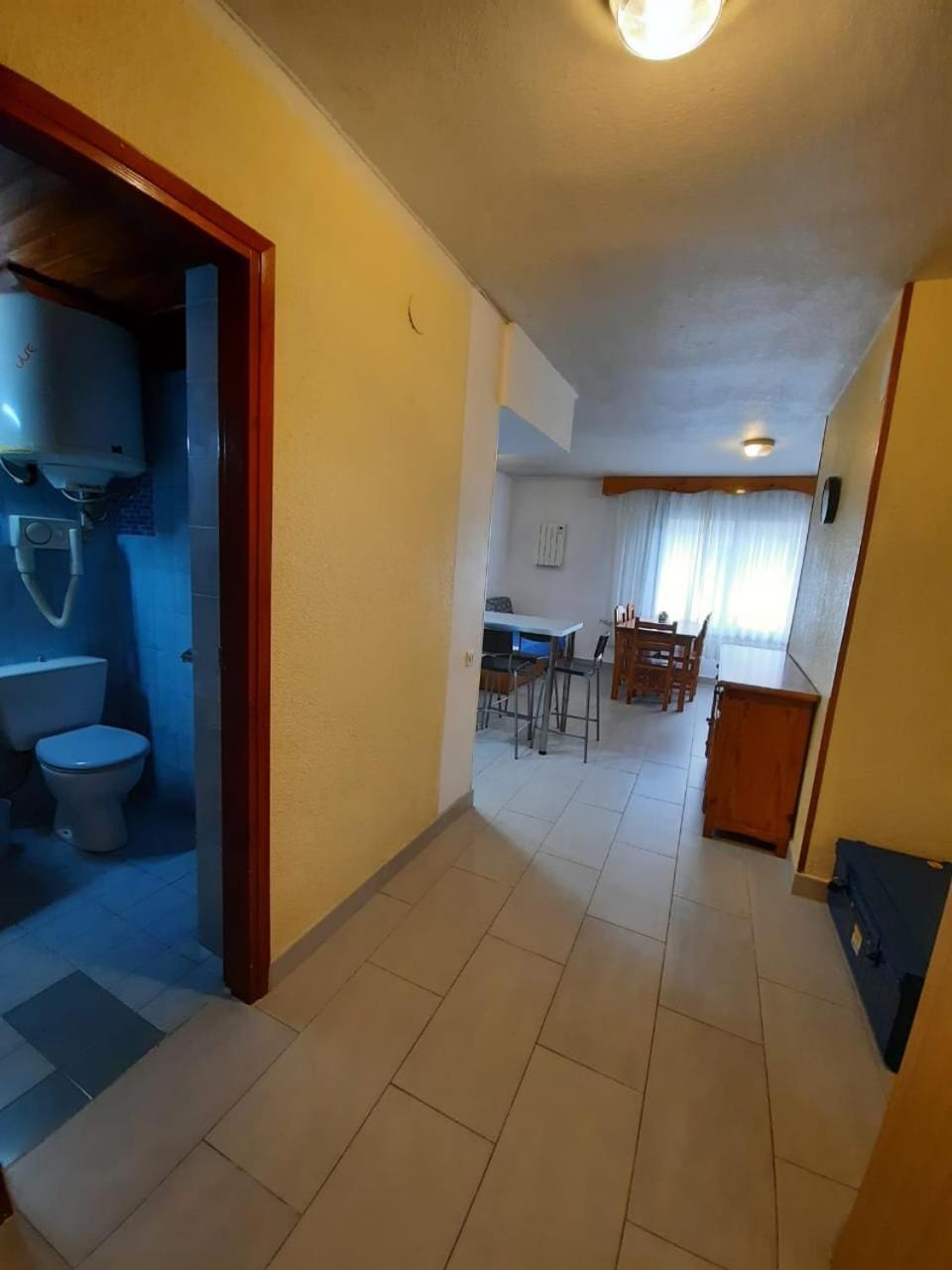 Bathroom, Living room