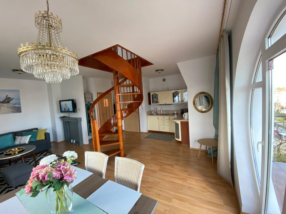 Apartamenty Świnoujście - Trzy Korony z widokiem na morze plaża promenada Apartment in Swinoujscie