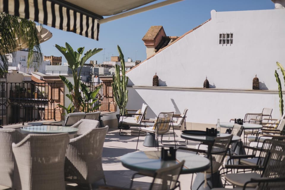View (from property/room), Balcony/Terrace, Pool view, Swimming pool