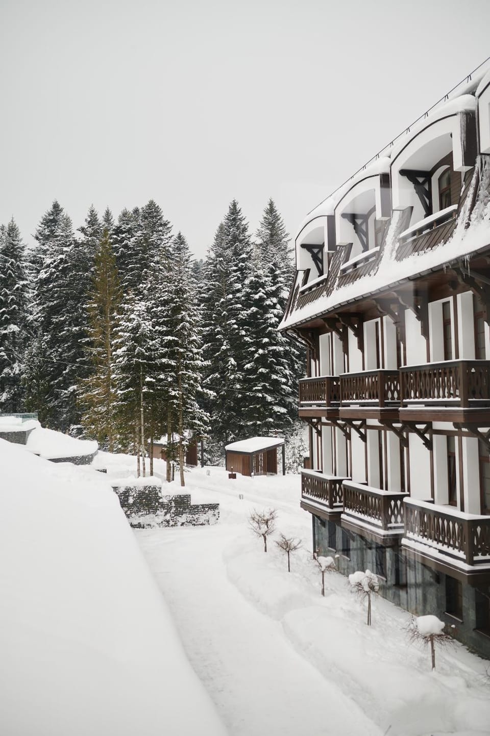 Property building, Day, Natural landscape, Winter
