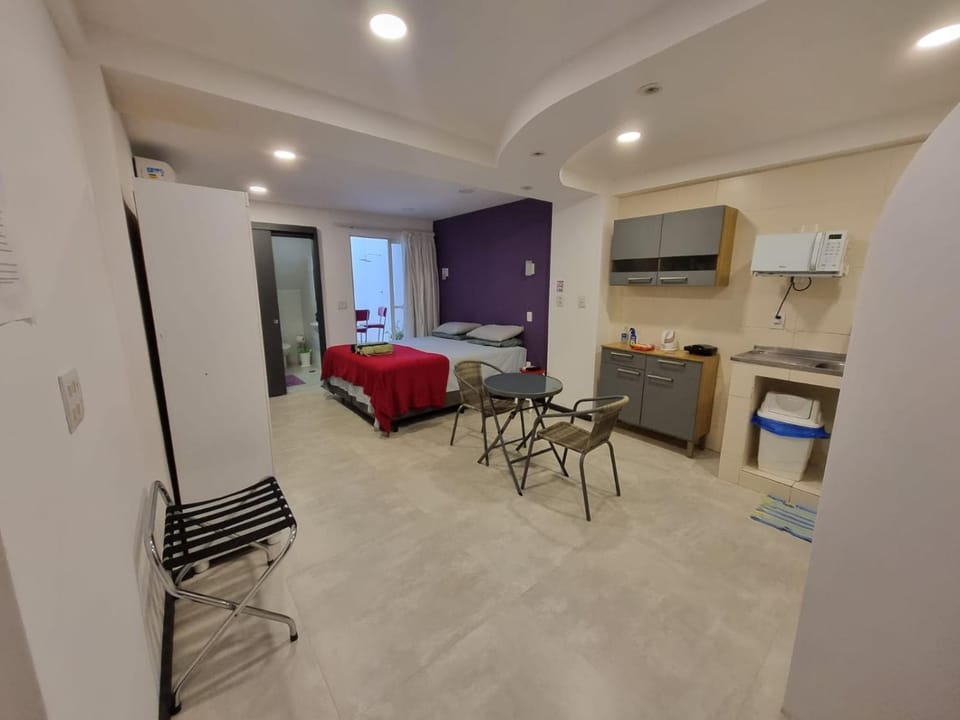 Bed, Kitchen or kitchenette, Photo of the whole room, Dining area