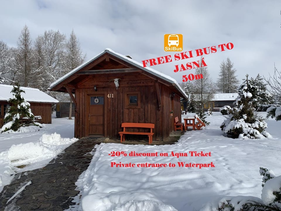 Chatky 101 a 411 Tatralandia Chalet in Slovakia
