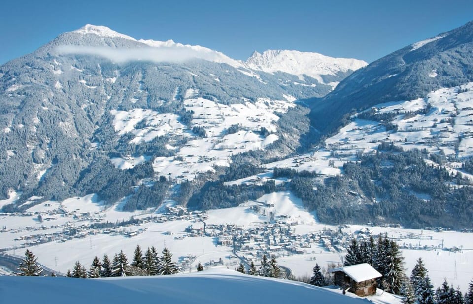 Natural landscape, Winter, Hiking, Mountain view